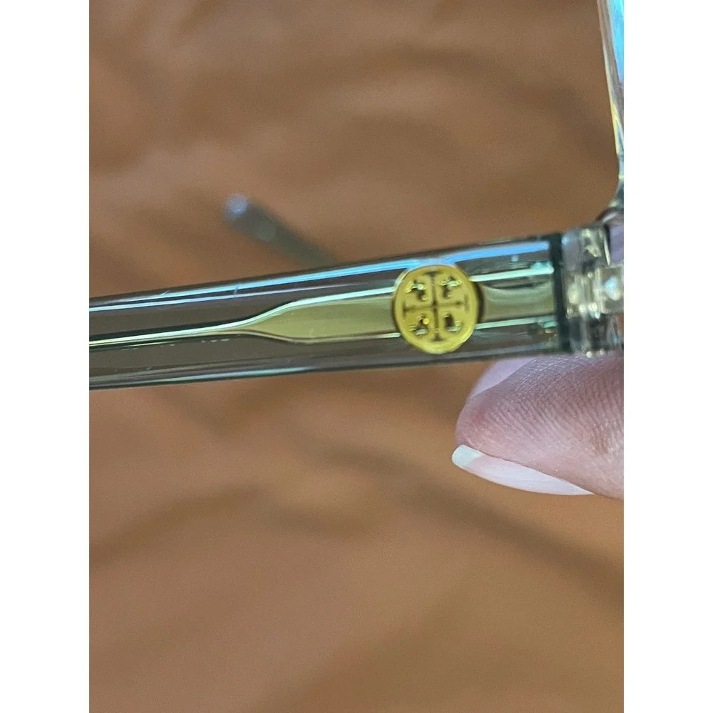 Tory Burch TY 2064 1561 Tortoise Olive Green Rect Eyeglass Frames 52-16-135